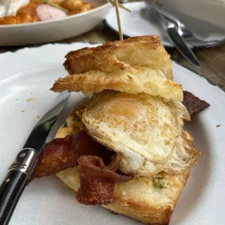 bacon  egg  pimento cheese