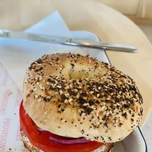 Veggie Bagel