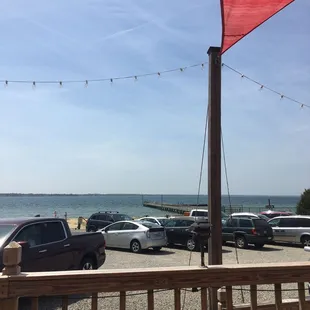 View from our table!
