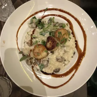 WH Risotto with Scallops
