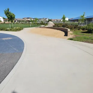 Sand area