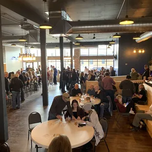 Large open seating area