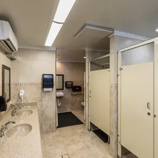 One of our restrooms