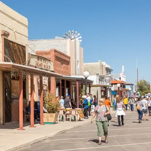Historic downtown Willcox - during the local wine festival