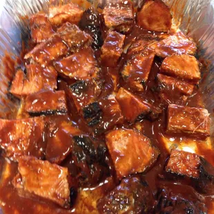 Burnt ends Yummy!