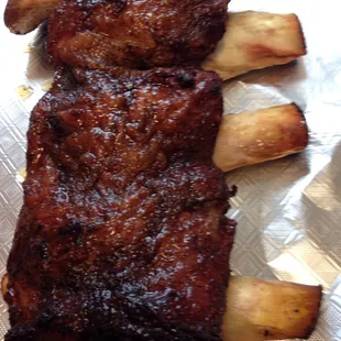 Yummy beef ribs.