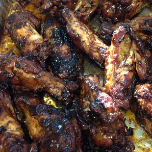 Smoked wings.