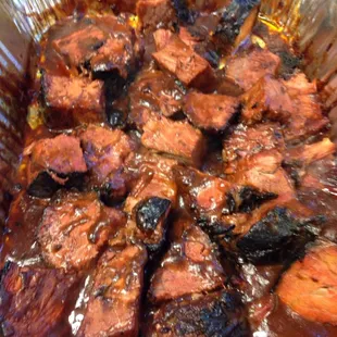 Burnt ends Yummy!