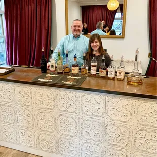 One of the tasting rooms