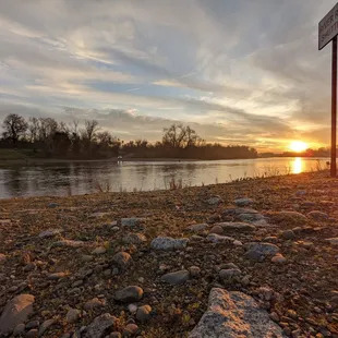 Sunset views. Great picnic spot!