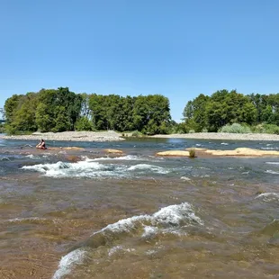 Ice cold sierra snow runoff