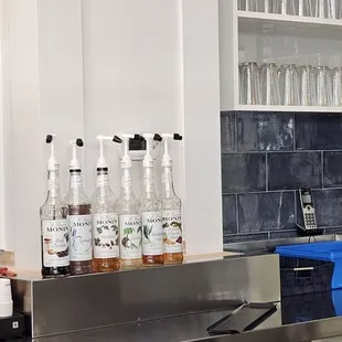 Monin syrup - my fav.