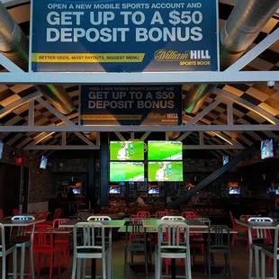 William Hill Sports Book at SLS Las Vegas