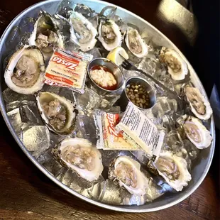 Oysters On The Half Shell