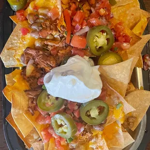 Chicken nachos