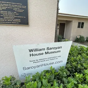 William Saroyan's home