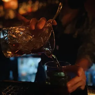 Alexander making tequila mezcal  old fashioned