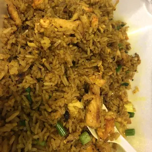 rice and chicken