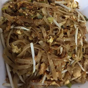 Chicken pad Thai