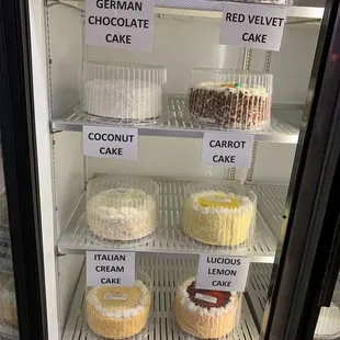 Specialty cakes on hand everyday!