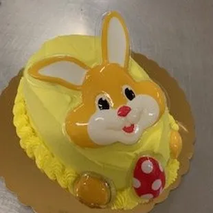Bunny Easter Egg Cake