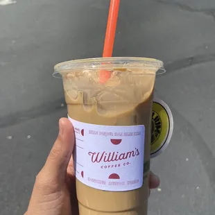 Iced Oat Milk Chai Latte