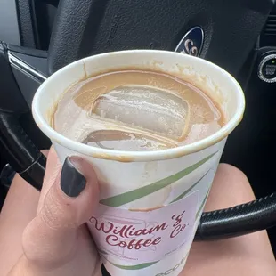 Iced Vanilla Latte