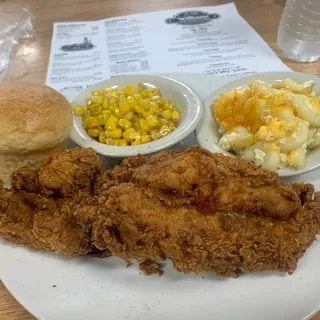 Fried Chicken and Roll Monday Special