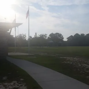 Park has mini shelters,  bathrooms, soccer goals,  walking trails,  bike path,  &amp; a skate park.  Located next to Newtown ES.