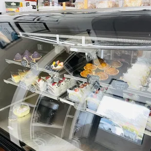 Variety of desserts