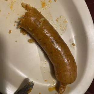 Crawfish boudin links