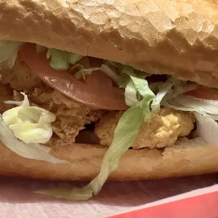 Fried Shrimp Po'Boy