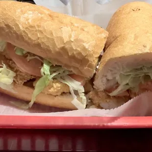 Soft Shell Crab Po'Boy