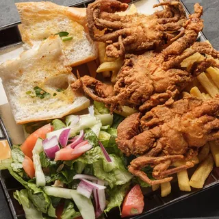 Soft Shell Crab Platter