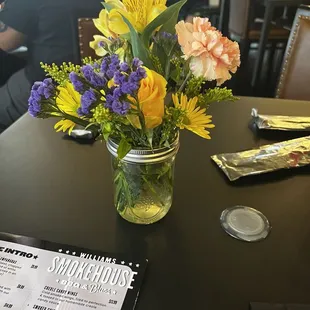 Table decor.