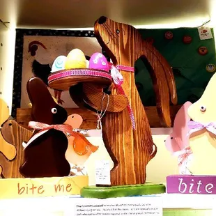 Ready for Easter or just love Bunnies.  Our look delicious enough to eat!