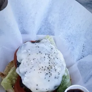 Their Special Handmade BK Burger! It&apos;s a Must Grab!