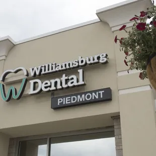 Dental office entrance