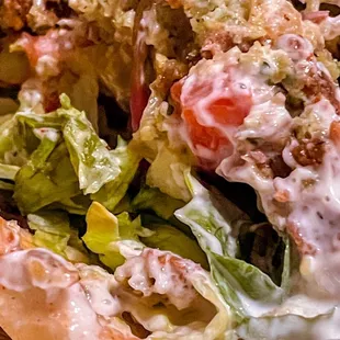 Falafel gyro. $6 + tip