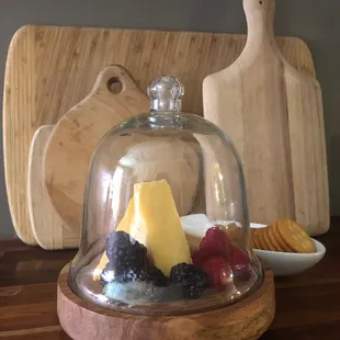 Adding a Wine &amp; Cheese package is a great way to start your vacation