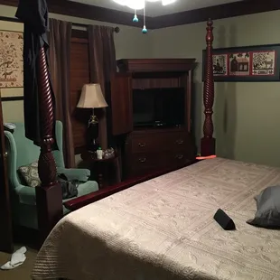 Our room.  Upgrade form our wonderful hosts