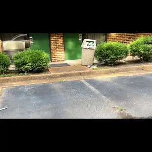 Williamsburg Suites property!  0 out of 10, don't stay there. THIS is how it really looks as June 28, 2024.