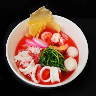 NS2. Pink Noodle Soup Mix Seafood