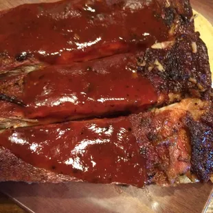 Rack BBQ Ribs Plate