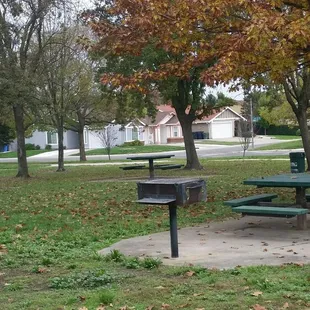 Picnic tables/bbqs