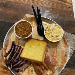 2 Two Meat Platter with 2 Sides.