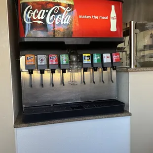 Soda machine. 11/17/22