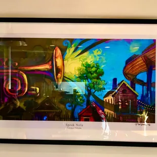 &apos;Speak NOLA&apos; framed art