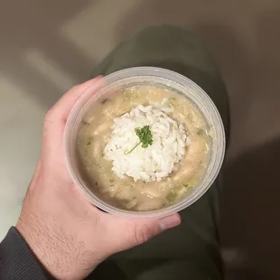 Buttered beans. So good and has a kick