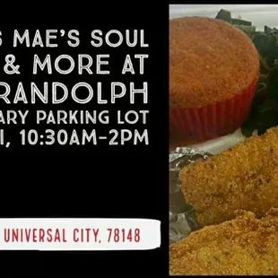 fried chicken and greens